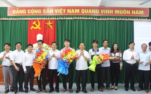 Hà Tĩnh: Ngôi trường có 3 học sinh tham dự kỳ thi Olympic thế giới - ảnh 1