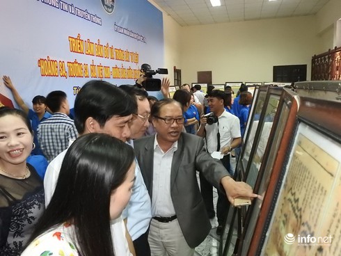 Hà Tĩnh: Trưng bày nhiều tài liệu quý về Hoàng Sa, Trường Sa của Việt Nam - ảnh 3
