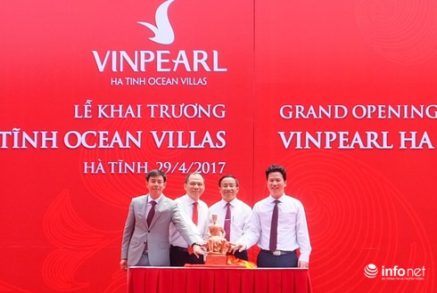 Hà Tĩnh: Khai trương dự án nghỉ dưỡng Vinpearl lớn nhất khu vực Bắc Trung Bộ - ảnh 1