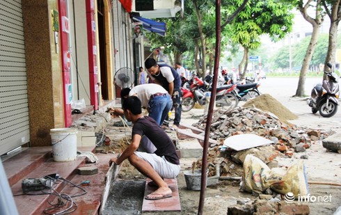 TP Vinh bắt đầu ra quân chiến dịch giải tỏa vỉa hè - ảnh 10