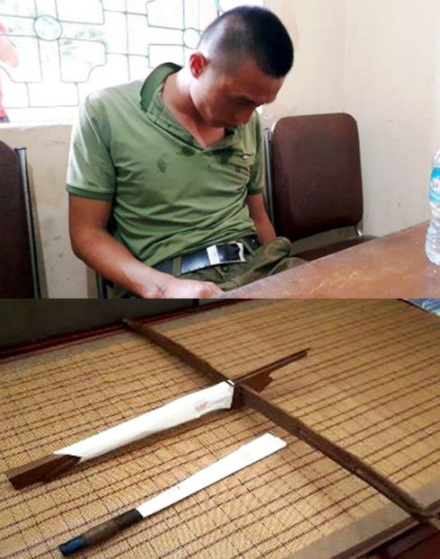 Nghệ An: Bắt đối tượng vô cớ dùng nỏ bắn 3 người đi đường bị thương - ảnh 1