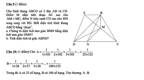 Phòng GD&ĐT TP. Vinh nói gì về đề thi học kỳ lớp 5 “quá sức” học sinh? - ảnh 1