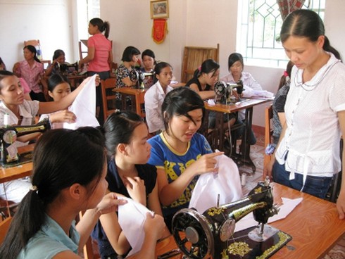 Triển vọng từ 3 mô hình dạy nghề lao động nông thôn - ảnh 1