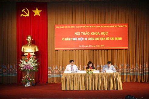 Di chúc Bác Hồ: Vẹn nguyên giá trị và tính thời sự - ảnh 1