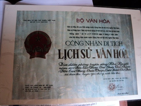 Chuyện nực cười Di tích Quốc gia bị... quên - ảnh 3