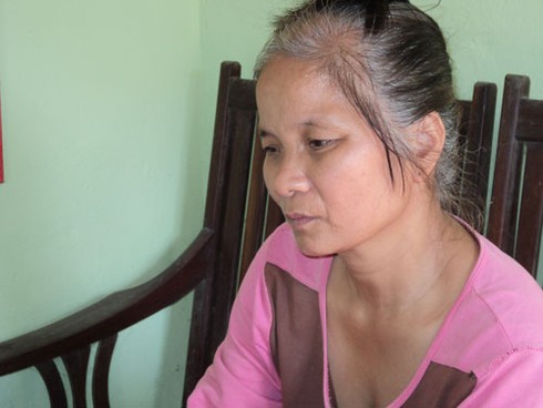 Mất ngõ, một phụ nữ