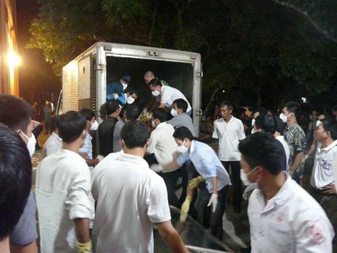 Vụ nổ nhà máy pháo hoa ở Phú Thọ: Tang tóc trùm phố núi - ảnh 8