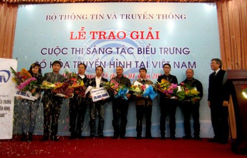 Trao giải Sáng tác biểu trưng số hóa truyền hình - ảnh 1