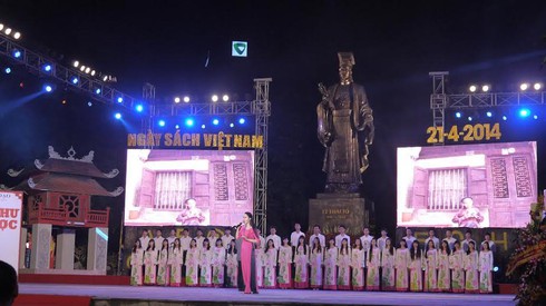 Một vài hình ảnh lễ công bố Ngày Sách Việt Nam đầu tiên - ảnh 1