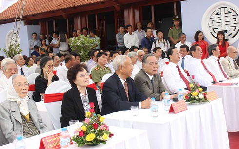 Đoàn Bộ TT&TT dự Lễ khánh thành Khu tưởng niệm đồng chí Lê Đức Thọ - ảnh 3