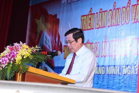 Khai mạc triển lãm chủ quyền biển đảo tại Hạ Long, Quảng Ninh - ảnh 1