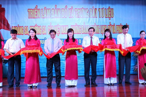 Khai mạc triển lãm chủ quyền biển đảo tại Hạ Long, Quảng Ninh - ảnh 3