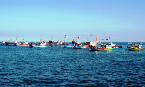 Biên phòng Nghệ An cứu sống 9 ngư dân bị chìm tàu - ảnh 1