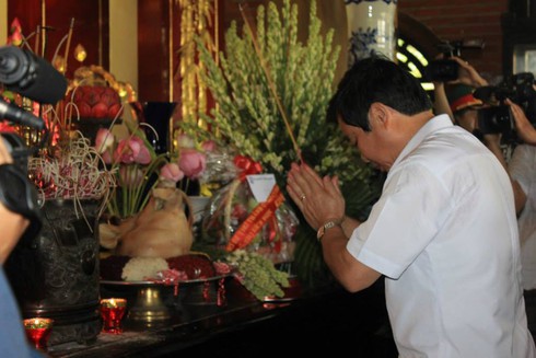 Đoàn Bộ TT&TT dâng hương tưởng niệm Bác Hồ tại Thái Nguyên - ảnh 7