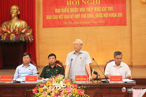 Tổng Bí thư Nguyễn Phú Trọng: “Tham nhũng vặt cũng rất khó chịu” - ảnh 1