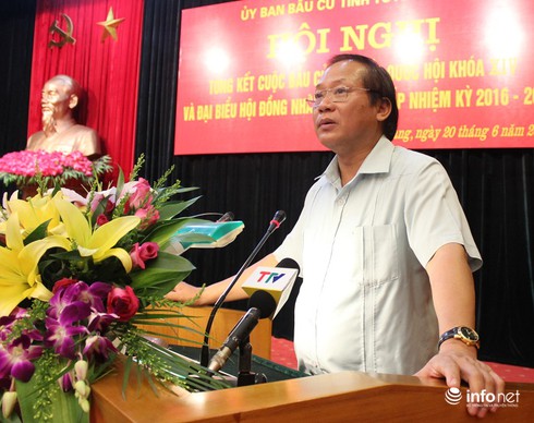 Bộ trưởng Trương Minh Tuấn tham dự Hội nghị tổng kết bầu cử tại Tuyên Quang - ảnh 1