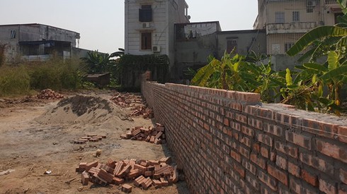 Một lô đất ở đường 7 tháng 3, nơi xảy ra tình trạng giang hồ