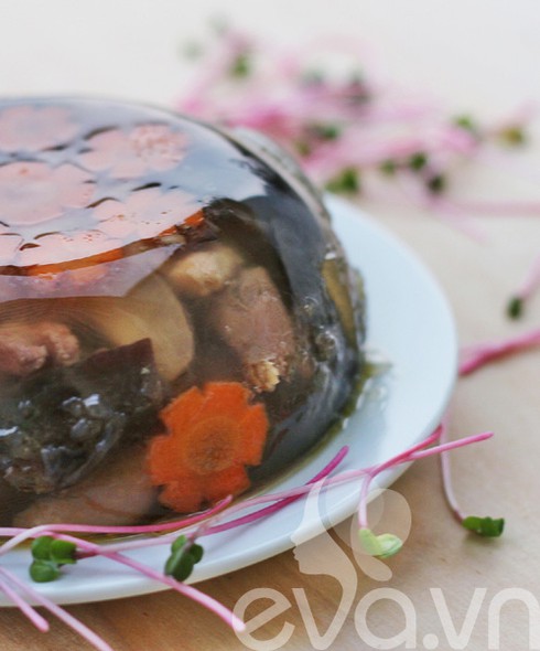 Cách nấu đông gà thơm mát cho bữa cơm ngày Tết - ảnh 10