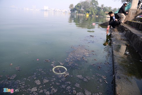 Muôn kiểu thả cá chép tiễn Táo quân - ảnh 12
