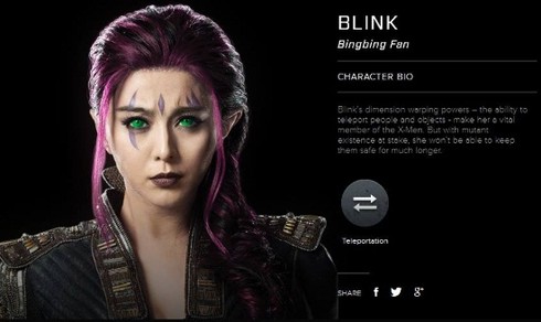 Phạm Băng Băng “ma mị” trong tạo hình “X-Men