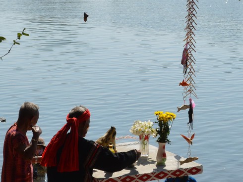 Cúng sức khỏe cho voi trước khi vào hội - ảnh 8