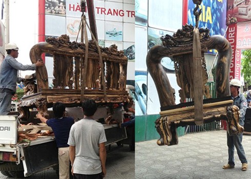 Ngắm bộ bàn ghế khủng giá 1.5 tỷ đồng - ảnh 7