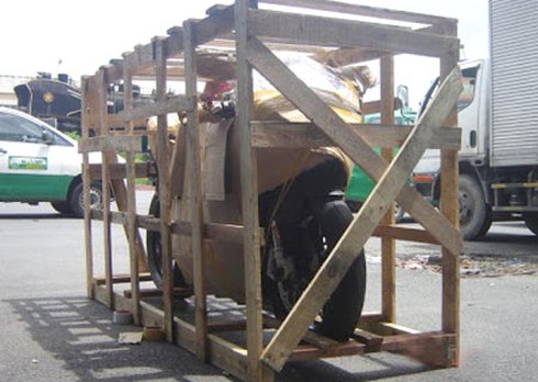 Kinh nghiệm gửi xe máy theo ô tô - tầu hỏa - ảnh 2