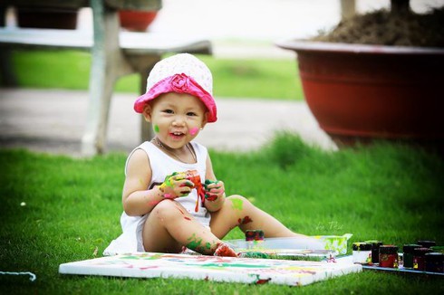 Chùm ảnh: Cảm động hành trình nuôi con của ông bố đơn thân - ảnh 11