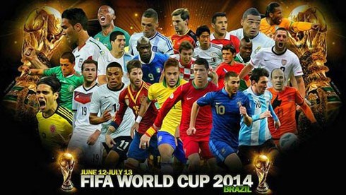 Danh sách 32 đội tuyển, cầu thủ tham dự VCK World Cup 2014 - ảnh 1