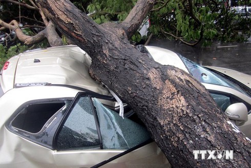 Tối 1/6: Mưa lớn kèm lốc gây ngập nhiều tuyến đường TP.HCM - ảnh 1