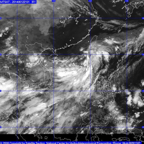 Tin áp thấp nhiệt đới trên biển Đông mới nhất (chiều 13/6) - ảnh 1