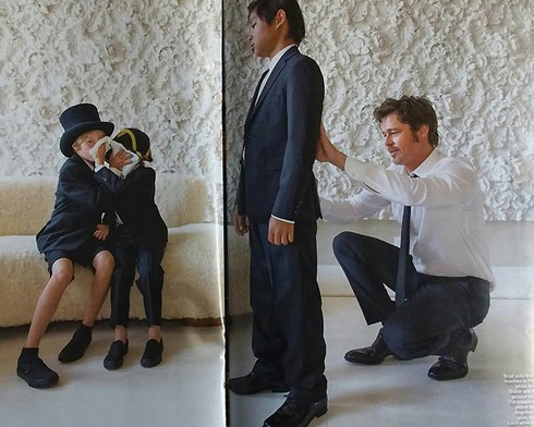 Trọn bộ ảnh cưới đẹp như mơ của Angelina Jolie và Brad Pitt - ảnh 3