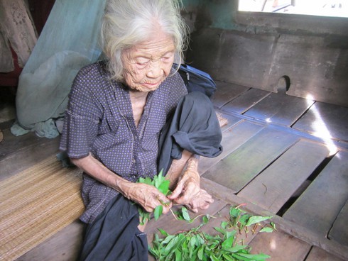 Thanh Hóa: Cơ cực cảnh cụ bà 95 tuổi sống một mình trên sông - ảnh 1