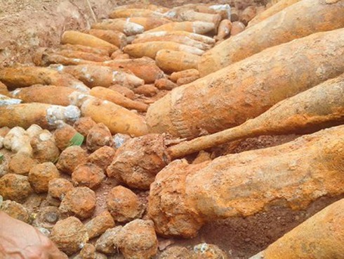 Phát hiện hầm bom