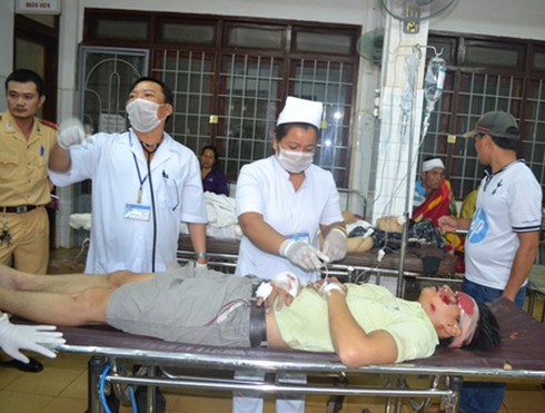 Bắc Giang: Tai nạn giao thông, hai người tử vong - ảnh 1