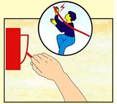 Đóng nhầm cầu dao điện, giật chết người hàng xóm - ảnh 1