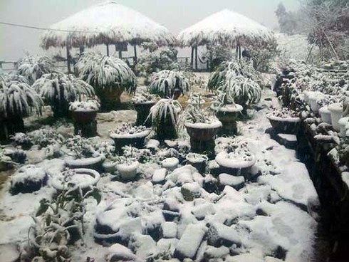 10/1: Thời tiết Hà Nội khắc nghiệt nhất từ đầu mùa, Sapa tuyết rơi dày - ảnh 1