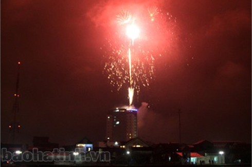 Các điểm bắn pháo hoa tại Hà Tĩnh trong dịp Tết Nguyên đán - ảnh 1