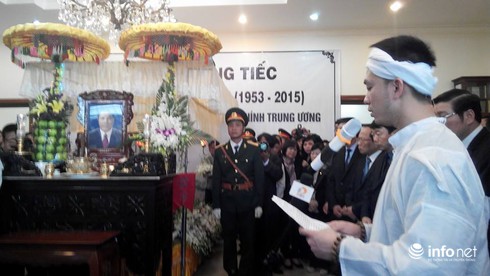 9h30,16/2 (28 tháng Chạp, Giáp Ngọ): Lễ truy điệu đồng chí Nguyễn Bá Thanh - ảnh 21