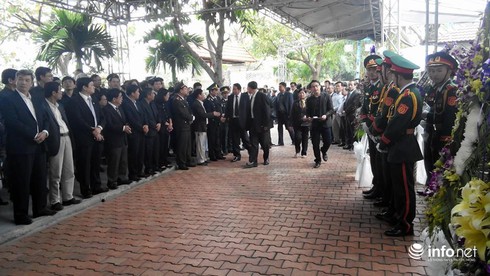 9h30,16/2 (28 tháng Chạp, Giáp Ngọ): Lễ truy điệu đồng chí Nguyễn Bá Thanh - ảnh 8