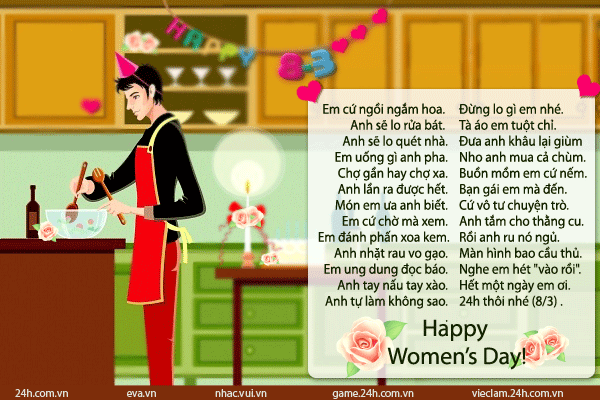 Thiệp mừng 8/3 kèm lời chúc đẹp, hay, ý nghĩa - ảnh 10