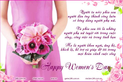 Thiệp mừng 8/3 kèm lời chúc đẹp, hay, ý nghĩa - ảnh 5