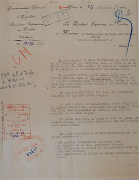 Trận đánh đầu tiên của Quân đội Việt Nam trong hồ sơ của Pháp - ảnh 2