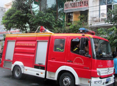 Bà Rịa-Vũng Tàu: Cháy nhà nghỉ, 9 người nhập viện - ảnh 3