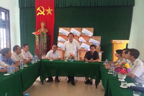 Thứ trưởng Trương Minh Tuấn thăm Trường tiểu học số 2 Lao Bảo – Quảng Trị - ảnh 2