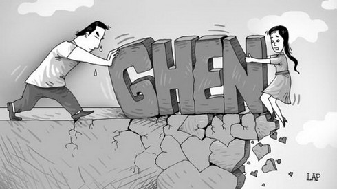 Đi chợ quá nửa tiếng là chồng làm toáng lên - ảnh 1