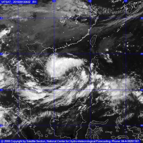 Tin áp thấp nhiệt đới trên Biển Đông tối 13/9 và dự báo thời tiết 14/9 - ảnh 1