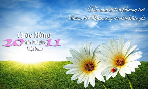 Lời chúc 20/11 hay nhất, chân thành nhất dành tặng thày cô - ảnh 2