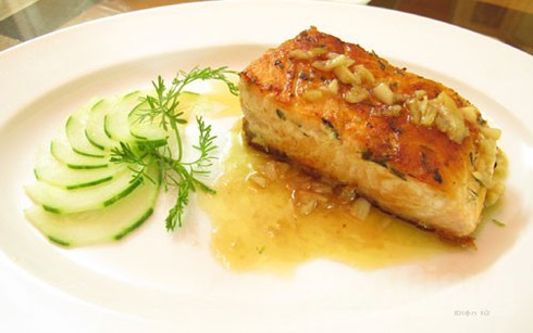 Cá quả sốt bơ chanh - ảnh 1