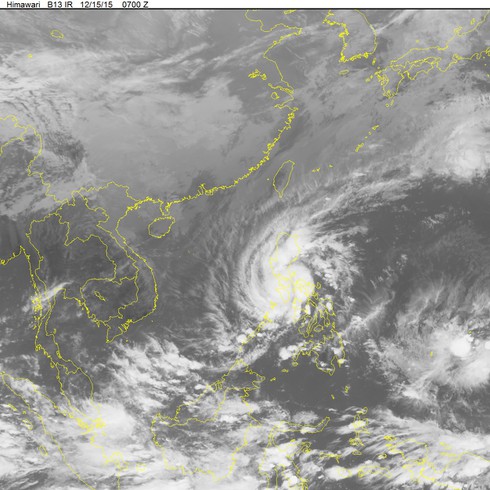 Dự báo thời tiết 16/12: Bão Melor đi vào Biển Đông, Bắc bộ rét kỷ lục - ảnh 1